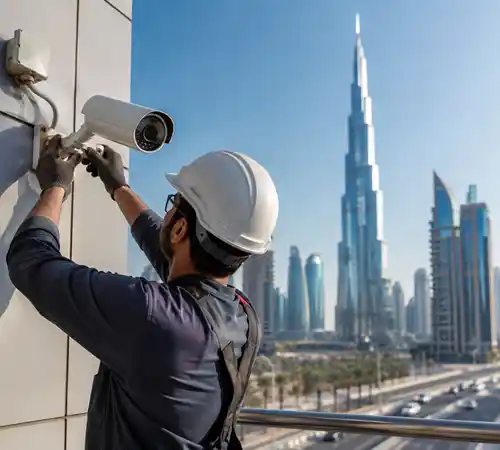 CCTV installation services in Dubai