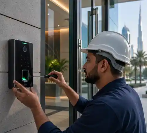 Access control system installation services in Dubai